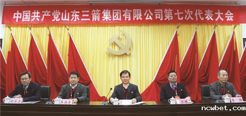 山东点点taptap国际第七次党代会胜利召开